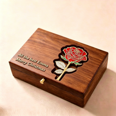 Master Work Botanic-patterned Box Colorful Flowers