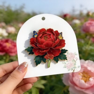Legendary Work Botanic-patterned Box Rose
