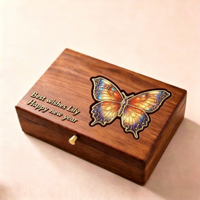 Master Work Animal-patterned Box Butterflies and Dragonflies