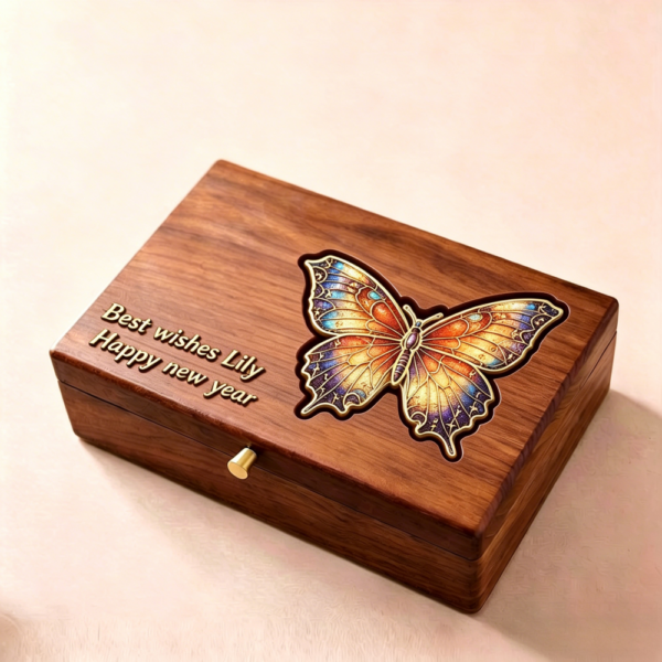 Master Work Animal-patterned Box Butterflies and Dragonflies