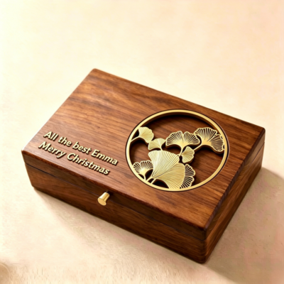 Master Work Botanic-patterned Box Golden designs