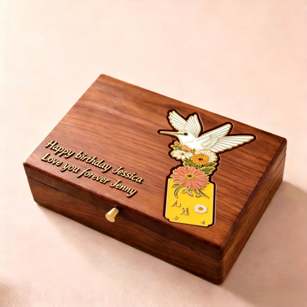 Master Work Animal-patterned Box Yellow vertical designs