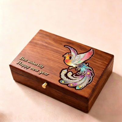 Master Work Animal-patterned Box Phoenix