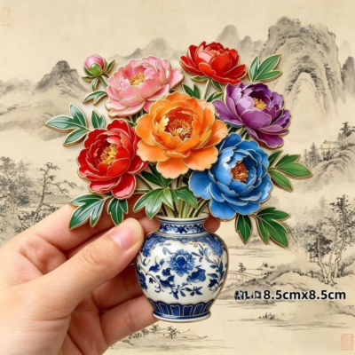 Legendary Work Botanic-patterned Box Rose Big Box