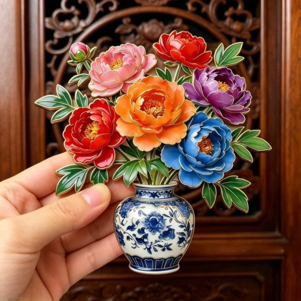 Legendary Work Botanic-patterned Box Rose Big Box