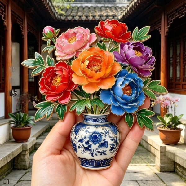 Legendary Work Botanic-patterned Box Rose Big Box