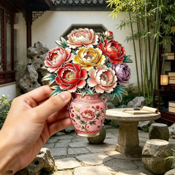 Legendary Work Botanic-patterned Box Rose Big Box