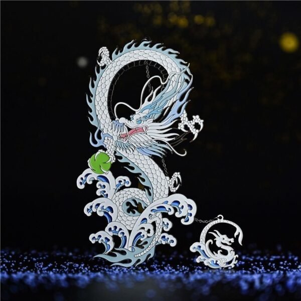 Master Work Animal-patterned Box Dragon Peacock Koi Fish