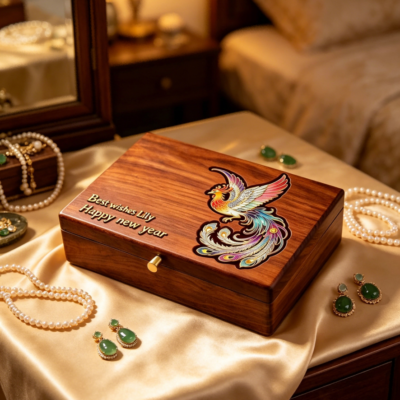 Master Work Animal-patterned Box Phoenix