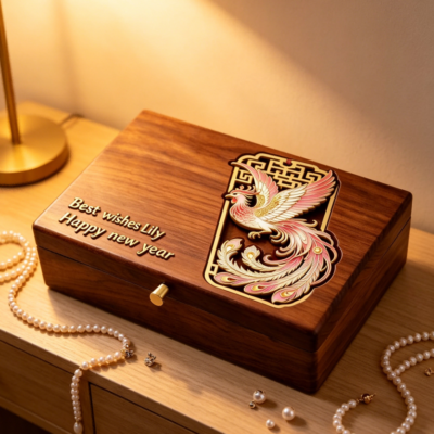 Master Work Animal-patterned Box Phoenix