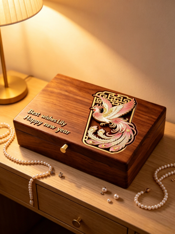 Master Work Animal-patterned Box Phoenix