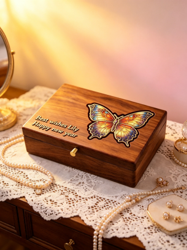 Master Work Animal-patterned Box Butterflies and Dragonflies