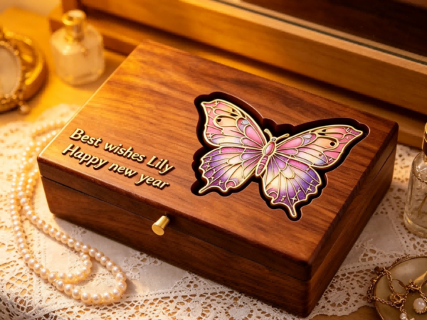 Master Work Animal-patterned Box Butterflies and Dragonflies