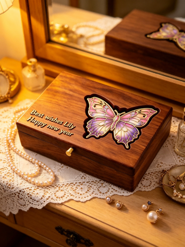 Master Work Animal-patterned Box Butterflies and Dragonflies