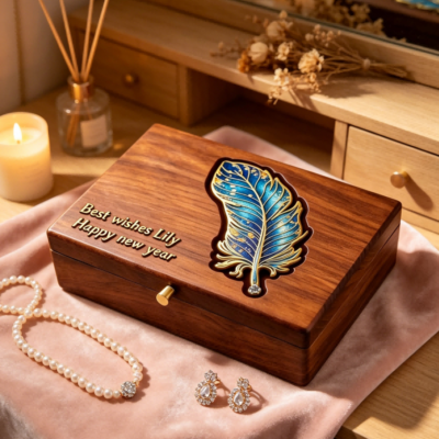 Master Work Animal-patterned Box Plumage