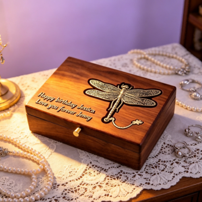 Master Work Animal-patterned Box Butterflies and Dragonflies