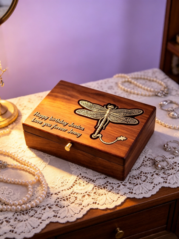 Master Work Animal-patterned Box Butterflies and Dragonflies