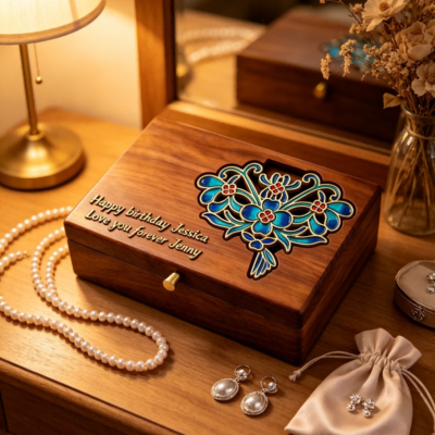 Legendary Work Traditional Chinese handicrafts-patterned Box