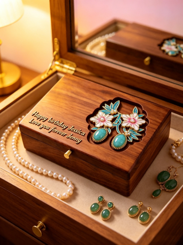 Legendary Work Traditional Chinese handicrafts-patterned Box