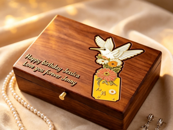 Master Work Animal-patterned Box Yellow vertical designs
