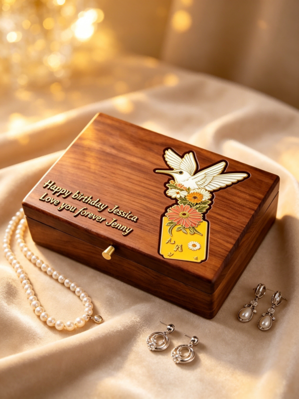 Master Work Animal-patterned Box Yellow vertical designs