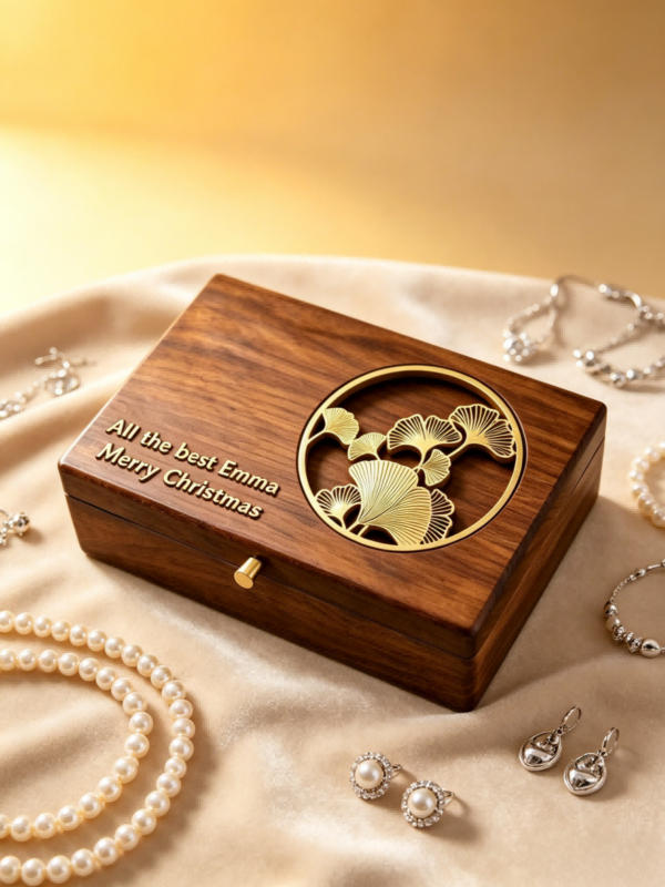 Master Work Botanic-patterned Box Golden designs