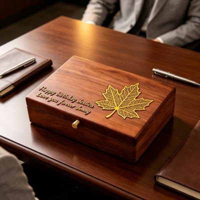 Master Work Botanic-patterned Box Golden designs