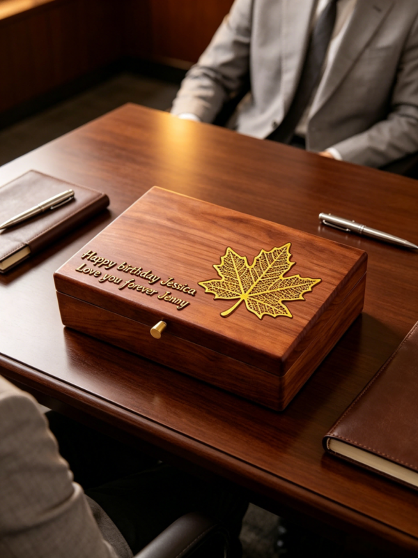 Master Work Botanic-patterned Box Golden designs