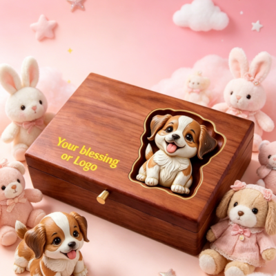 Legendary Work Animals-patterned Box Big Box