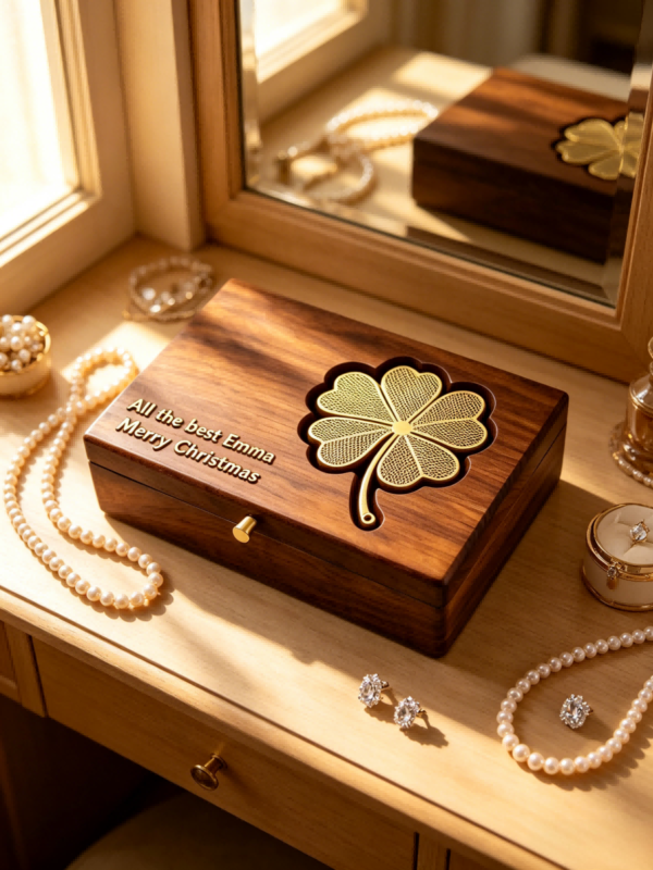 Master Work Botanic-patterned Box Golden designs