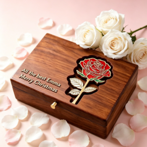 Master Work Botanic-patterned Box Colorful Flowers