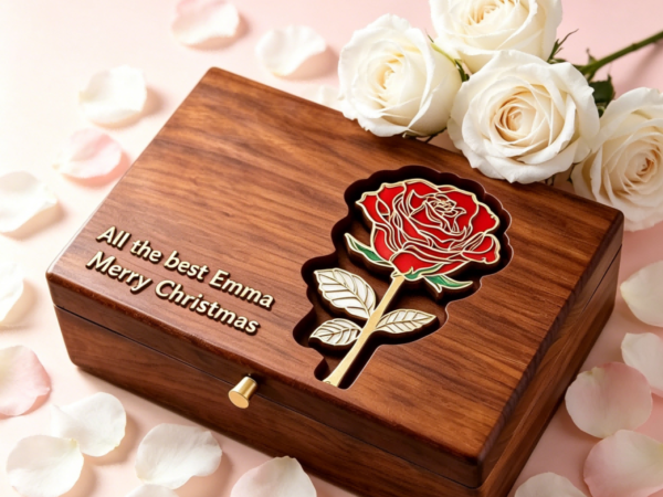 Master Work Botanic-patterned Box Colorful Flowers