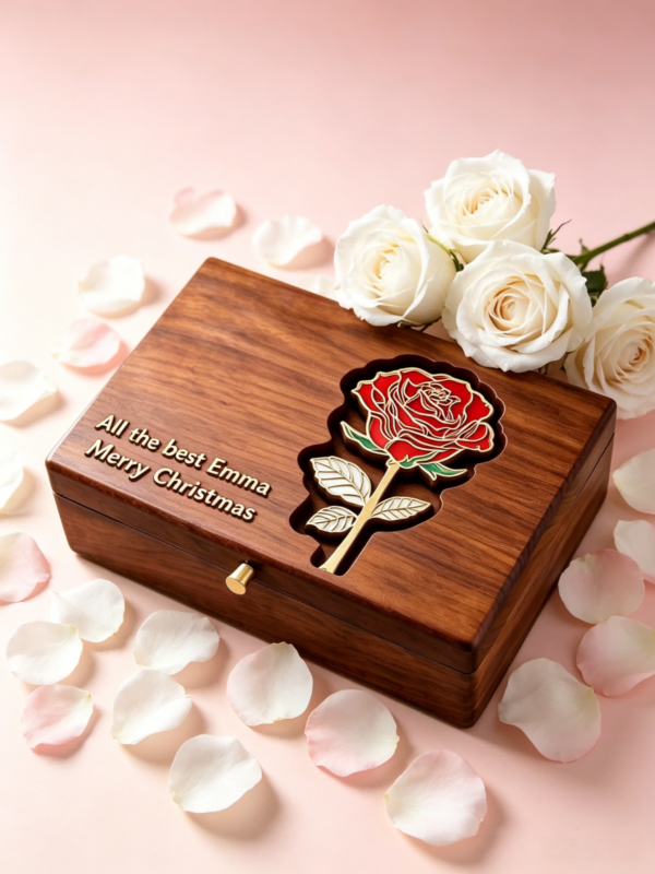 Master Work Botanic-patterned Box Colorful Flowers