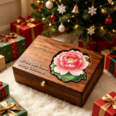 Legendary Work Botanic-patterned Box Rose Big Box