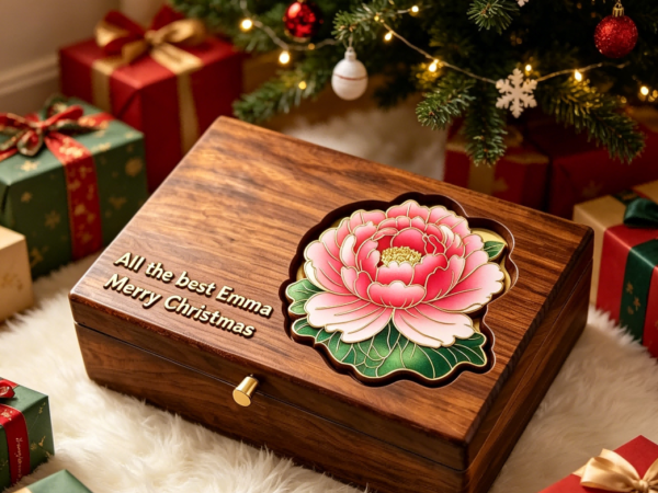 Legendary Work Botanic-patterned Box Rose